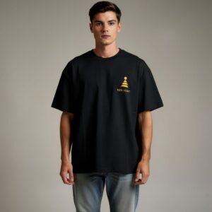 Ren Light black T-Shirt Ren Light Phoenix Prosperity Tee – Black