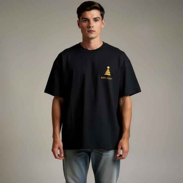 T-Shirt Ren Light Phoenix Prosperity Tee – Black