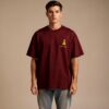 T-Shirt Ren Light Phoenix Prosperity Tee – Maroon