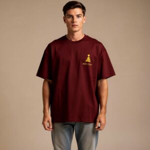 Ren Light maroon T-Shirt Ren Light Phoenix Prosperity Tee – Maroon